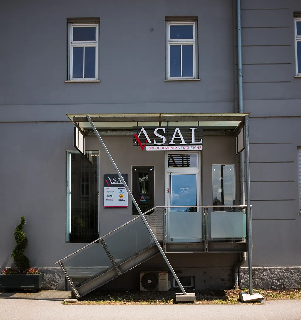 Asal Versicherungsvergleiche in der Triester Straße 375/Tür 1a in Graz